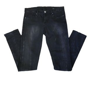 NWT Blank NYC Black Skinny Low Rise jeans Sz 26